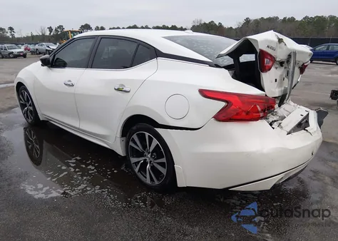 2017 Nissan Maxima 3.5 S from USA, damaged, VIN 1N4AA6AP3HC383691